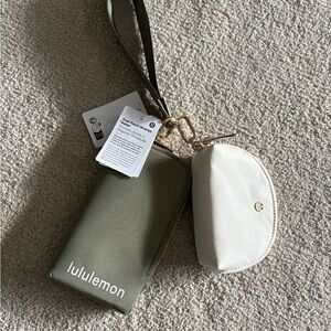 Lululemon Dual Pouch Wristlet Wallet NWT BALF/LTIV